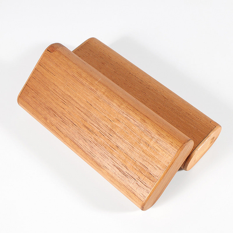 Natural Cedar Wood Cigar Case – Travel Holder for 2 Cigars