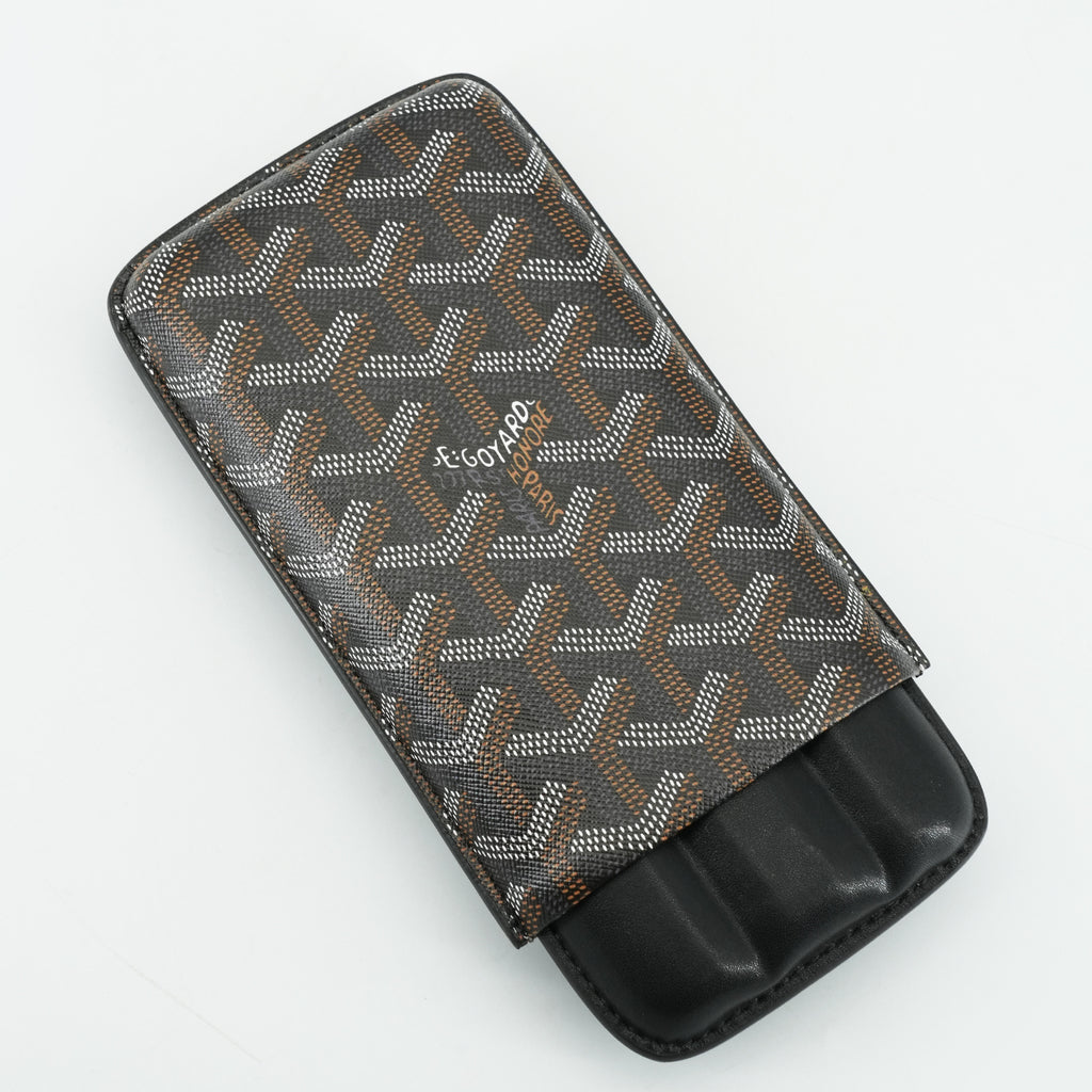 Godfather-style Premium Travel Cigar Case - Protective Hard Shell